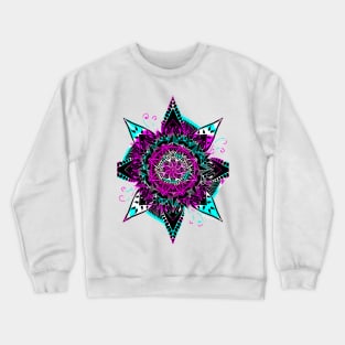 Psychedelic Mandala Crewneck Sweatshirt